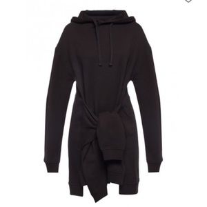 MCQ~Alexander McQueenTie-front Sweat Dress~NWT